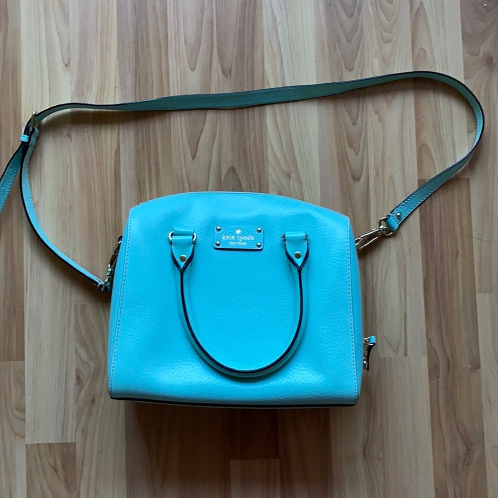 Kate Spade Satchel Crossbody Speedy Tiffany Blue